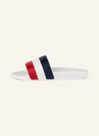 MONCLER Pantoletten BASILE, Farbe: DUNKELBLAU/ ROT/ WEISS (Bild 1)