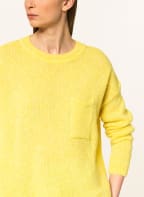 American Vintage Pullover GOKSON mit Merinowolle und Alpaka, Farbe: GELB (Bild 1)