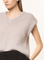 American Vintage Pullunder PINOBERY mit Mohair, Farbe: TAUPE (Bild 1)