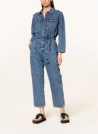 American Vintage Denim Jumpsuit IVAGOOD, Color: BLUE STONE BLUE STONE (Image 1)