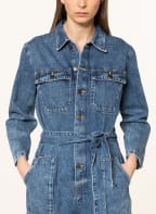 American Vintage Denim Jumpsuit IVAGOOD, Color: BLUE STONE BLUE STONE (Image 1)