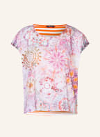Princess GOES HOLLYWOOD T-Shirt im Materialmix, Farbe: HELLORANGE/ HELLLILA (Bild 1)