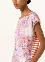 Princess GOES HOLLYWOOD T-Shirt im Materialmix, Farbe: HELLORANGE/ HELLLILA (Bild 1)