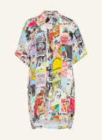 Princess GOES HOLLYWOOD Oversized-Bluse, Farbe: ROSA/ ROT/ GRÜN (Bild 1)
