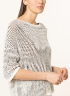 s.Oliver BLACK LABEL Pullover mit Glitzergarn, Farbe: CREME (Bild 1)