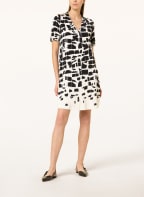 s.Oliver BLACK LABEL Kleid, Farbe: SCHWARZ/ WEISS (Bild 1)