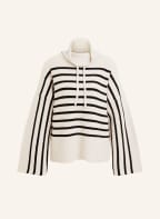 oui Pullover, Farbe: BEIGE/ SCHWARZ (Bild 1)