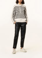 oui Pullover, Farbe: BEIGE/ SCHWARZ (Bild 1)