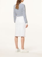 oui Jeansrock, Farbe: 1002 optic white (Bild 1)