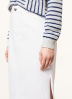 oui Jeansrock, Farbe: 1002 optic white (Bild 1)