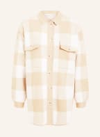 oui Strick-Overshirt, Farbe: CAMEL/ ECRU (Bild 1)