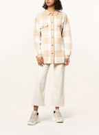 oui Strick-Overshirt, Farbe: CAMEL/ ECRU (Bild 1)