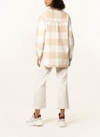 oui Strick-Overshirt, Farbe: CAMEL/ ECRU (Bild 1)
