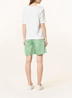 oui T-Shirt mit Glanzgarn, Farbe: CREME (Bild 1)
