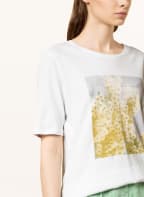 oui T-Shirt mit Glanzgarn, Farbe: CREME (Bild 1)