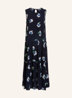 oui Kleid , Farbe: DUNKELBLAU/ WEISS (Bild 1)