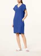 oui Kleid mit Leinen, Farbe: BLAU (Bild 1)