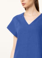 oui Kleid mit Leinen, Farbe: BLAU (Bild 1)