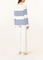 oui Pullover, Farbe: WEISS/ BLAU (Bild 1)