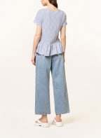 oui T-Shirt, Farbe: WEISS/ BLAU (Bild 1)