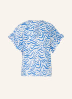 oui Blusenshirt, Farbe: WEISS/ BLAU (Bild 1)
