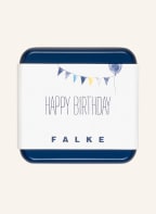 FALKE 3er-Pack Socken HAPPY mit Geschenkbox, Farbe: SCHWARZ/ HELLGRAU/ BLAU (Bild 1)