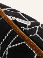 ROHLEDER Decorative cushion HEXAGON with feather filling, Color: BLACK (Image 1)