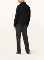 REISS Steppweste PLUTO im Materialmix , Farbe: SCHWARZ (Bild 1)