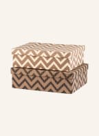 BUNGALOW DENMARK Set of 2 storage boxes OBLONG L, Color: BROWN/ CREAM/ BLACK (Image 1)