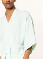 HAY Unisex bathrobe with 3/4 sleeves, Color: MINT (Image 1)