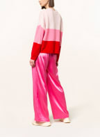 WHISTLES Pullover aus Merinowolle, Farbe: HELLROSA/ PINK/ DUNKELROT (Bild 1)