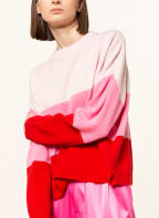 WHISTLES Pullover aus Merinowolle, Farbe: HELLROSA/ PINK/ DUNKELROT (Bild 1)