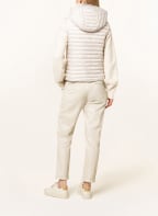 monari Steppweste mit Schmucksteinen, Farbe: CREME (Bild 1)