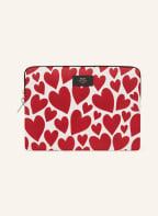 WOUF Laptop sleeve CORAL, Color: CREAM/ RED (Image 1)