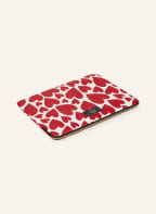 WOUF Laptop sleeve CORAL, Color: CREAM/ RED (Image 1)