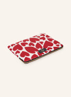 WOUF Tablet case AMOUR, Color: CREAM/ DARK RED (Image 1)