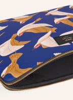 WOUF Laptop sleeve BLUE BIRDS, Color: BLUE/ DARK YELLOW/ WHITE (Image 1)