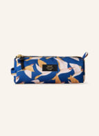 WOUF Pen case BLUE BIRDS, Color: BLUE/ DARK YELLOW/ CREAM (Image 1)