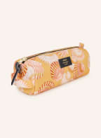 WOUF Pen case CORAL, Color: DARK YELLOW/ LIGHT ORANGE/ WHITE (Image 1)