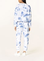 BOSS Cropped-Sweatshirt EBATIKA, Farbe: BLAU/ WEISS (Bild 1)