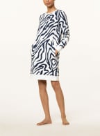 mey Lounge-Kleid Serie VALARIE , Farbe: WEISS/ DUNKELBLAU (Bild 1)