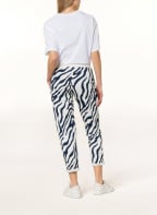 mey Lounge-Hose Serie VALARIE, Farbe: DUNKELBLAU/ WEISS (Bild 1)