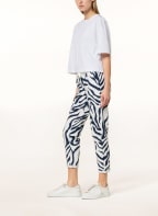 mey Lounge-Hose Serie VALARIE, Farbe: DUNKELBLAU/ WEISS (Bild 1)