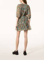 TED BAKER Kleid TIANIA in Wickeloptik, Farbe: KHAKI/ TÜRKIS/ ROT (Bild 1)