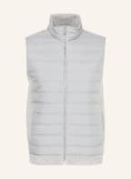 REISS Steppweste WILLIAM im Materialmix , Farbe: GRAU (Bild 1)
