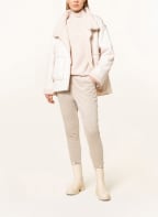 MARC AUREL Kunstfell-Jacke im Materialmix , Farbe: CREME (Bild 1)