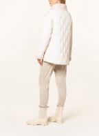 MARC AUREL Kunstfell-Jacke im Materialmix , Farbe: CREME (Bild 1)