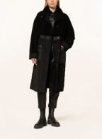 MARC AUREL Mantel im Materialmix , Farbe: SCHWARZ (Bild 1)