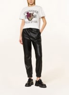 MARC AUREL T-shirt with decorative gems, Color: WHITE (Image 1)