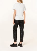 MARC AUREL T-shirt with decorative gems, Color: WHITE (Image 1)